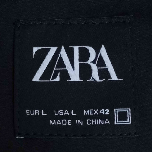 ザラ ZARA テクニカル カラーブロック ジャケット メンズ import:L