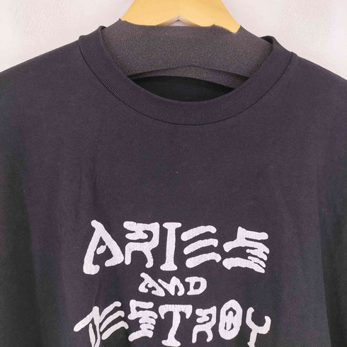 アリーズ ARIES Vintage Aries and Destroy Tシャツ メンズ JPN:XL