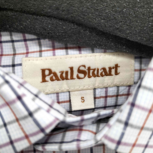 ポールスチュアート Paul Stuart チェックボタンダウンシャツ メンズ import:S