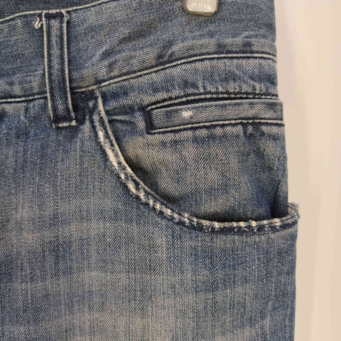 ドルチェアンドガッバーナ DOLCE&GABBANA イタリア製 ダメージ スキニーデニムパンツ メンズ 46