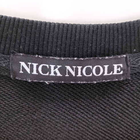 NICK&NICOLE VOLUME BUTTERFLY SIGNATURE SWEATSHIRT レディース