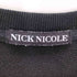 NICK&NICOLE VOLUME BUTTERFLY SIGNATURE SWEATSHIRT レディース