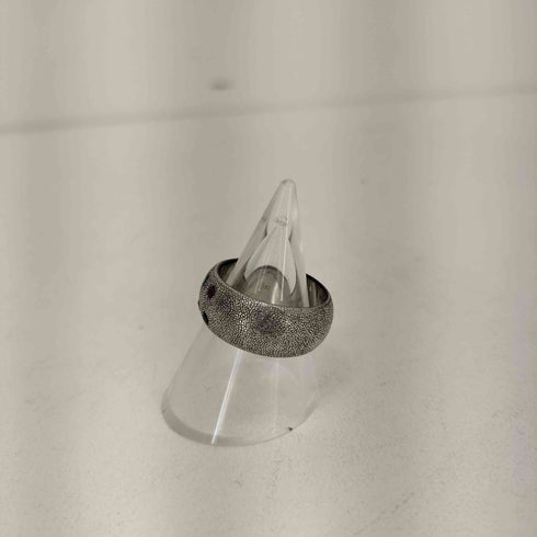 ALEX JEWELRY スターダスト加工 リング メンズ 13号