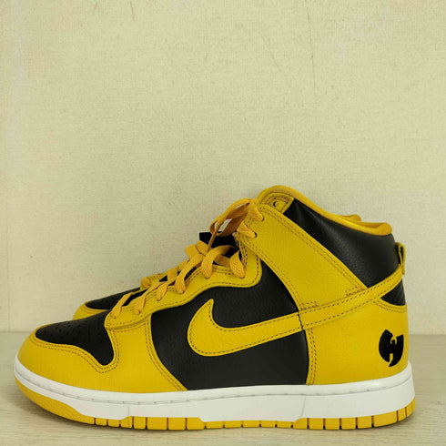 ナイキ NIKE ×Wu-Tang Clan unk High Retro PRM Black and Pollen メンズ JPN:27