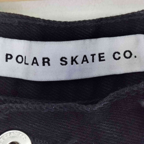 ポーラースケートカンパニー POLAR SKATE CO. BIG BOY ブラックデニムパンツ メンズ JPN:L