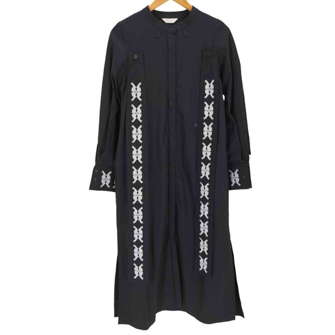 moyan ecri lucky charm motif ribbon dress レディース FREE