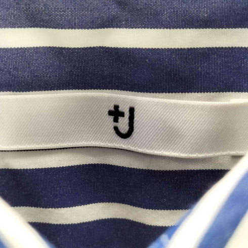 ユニクロプラスジェイ UNIQLO+J スーピマコットンオーバーサイズストライプシャツ レディース JPN:M