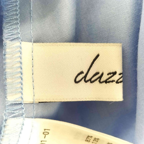ダズリン dazzlin ペプラムボリュームスリーブボウタイブラウス レディース FREE