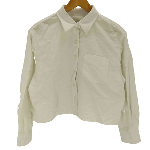 ユニクロジェイダブリューアンダーソン UNIQLO JW ANDERSON クロップド オックスフォードシャツ レディース JPN:M
