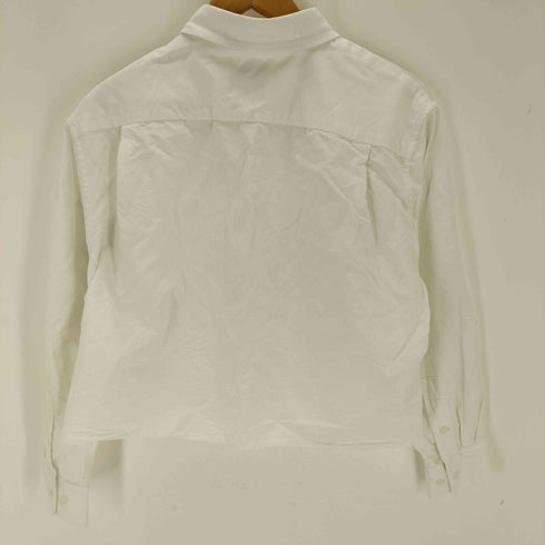 ユニクロジェイダブリューアンダーソン UNIQLO JW ANDERSON クロップド オックスフォードシャツ レディース JPN:M