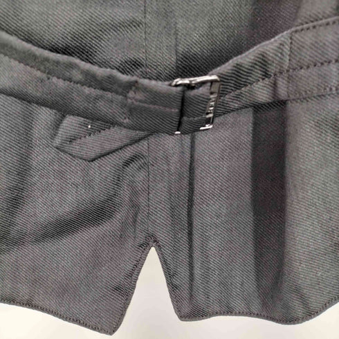 50s 総柄 ウッドボタン ベスト メンズ