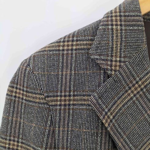 Two ply thornproof ツイード シングルテーラードジャケット 英国製 メンズ