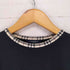バーバリーロンドン BURBERRY LONDON 袖襟パイピング 長袖カットソー MADE IN ENGLAND レディース M