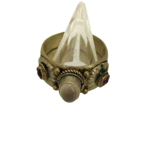 #17 石付き リング メンズ