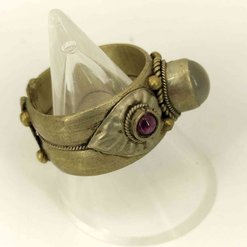 #17 石付き リング メンズ