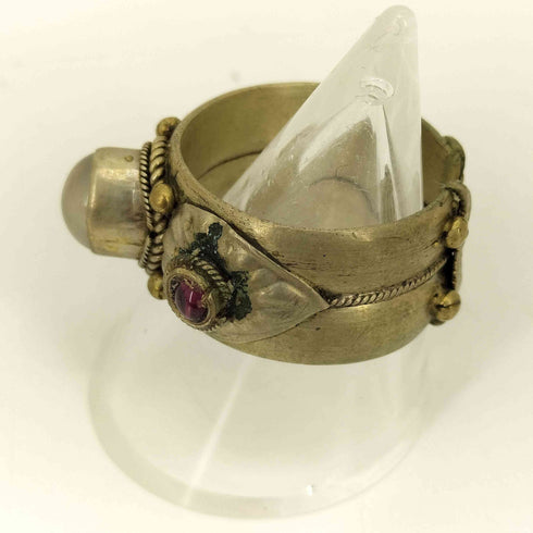 #17 石付き リング メンズ