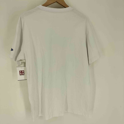 ニューエラ NEW ERA Bleed Blue フロッキー プリント ベースボール チーム Tシャツ メンズ
