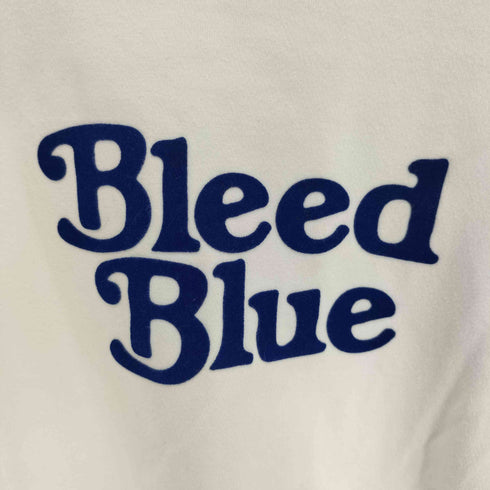 ニューエラ NEW ERA Bleed Blue フロッキー プリント ベースボール チーム Tシャツ メンズ