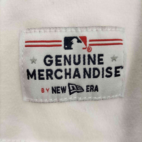 ニューエラ NEW ERA Bleed Blue フロッキー プリント ベースボール チーム Tシャツ メンズ