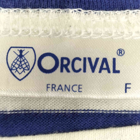 オーチバル ORCIVAL 半袖 バスクシャツ レディース F