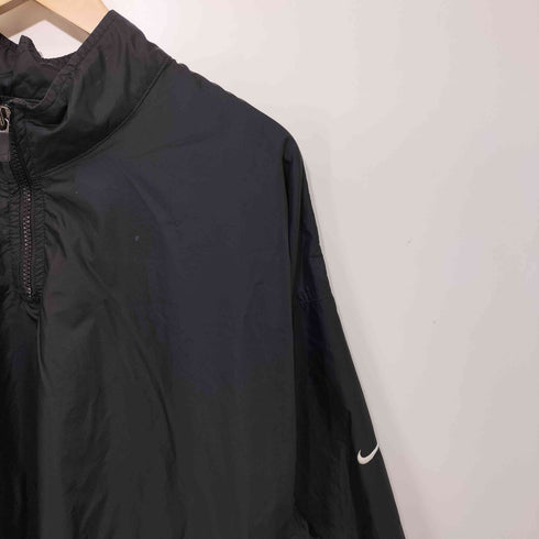 ナイキ NIKE 00S ハーフジップ サイドジップ ナイロンジャケット メンズ import:L