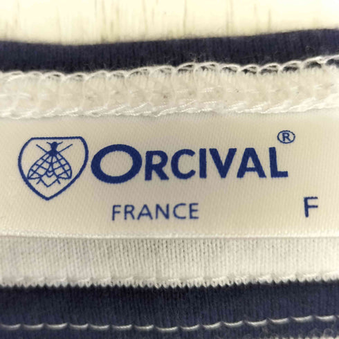 オーチバル ORCIVAL 半袖 バスクシャツ レディース F