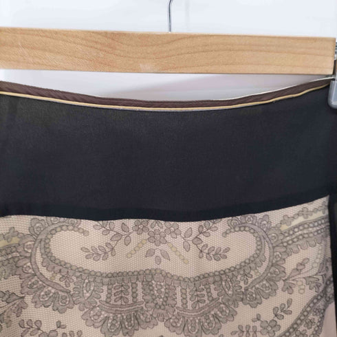 シェアースピリット SHARE SPIRIT 総柄 シルク スカート レディース JPN:36