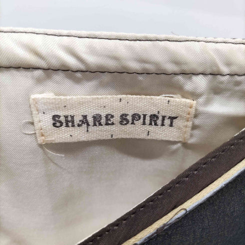 シェアースピリット SHARE SPIRIT 総柄 シルク スカート レディース JPN:36