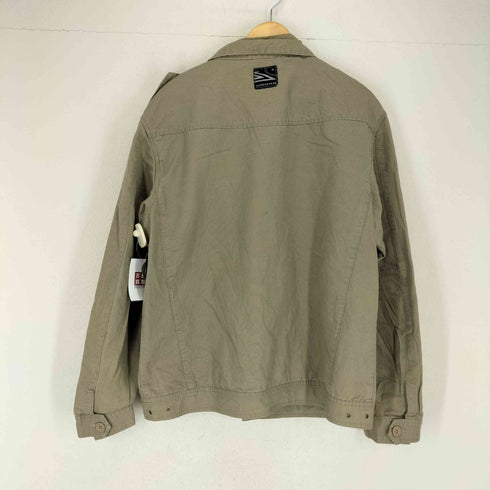 アンブロ UMBRO 90S ロゴ刺繍ワークシャツジャケット メンズ 3XL