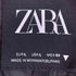 ザラ ZARA TAILORED FAUX LEATHER BLAZER JACKET BLACK レディース US L
