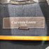 Carvinia Lozza 裏地チェック柄ブランケット ワークジャケット メンズ Large