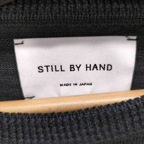 スティルバイハンド STILL BY HAND ハイゲージボーダーニット メンズ JPN:48