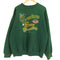 TRENCH ULTRA 90s MADE IN USA Grandmas are Berry Green Sweat クルーネック 長袖 スウエット メンズ import:XL