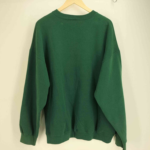 TRENCH ULTRA 90s MADE IN USA Grandmas are Berry Green Sweat クルーネック 長袖 スウエット メンズ import:XL