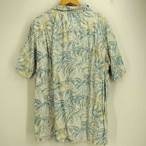 コロンビア Columbia 90-00s ボタニカル 総柄 開襟 半袖シャツ メンズ import:XL