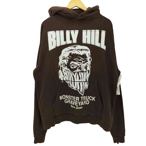 BILLY HILL MONSTER TRUCK GRAVEYARD プルオーバーパーカー メンズ L