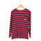 ポロバイラルフローレン Polo by RALPH LAUREN ボーダー クルーネックTシャツ メンズ import:L