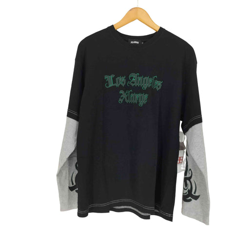 エクストララージ XLARGE TRIBAL LAYERED L/S TEE メンズ JPN:M