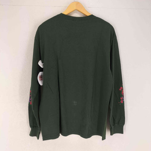 azuki 袖刺繍デザインL/S TEE メンズ JPN:L