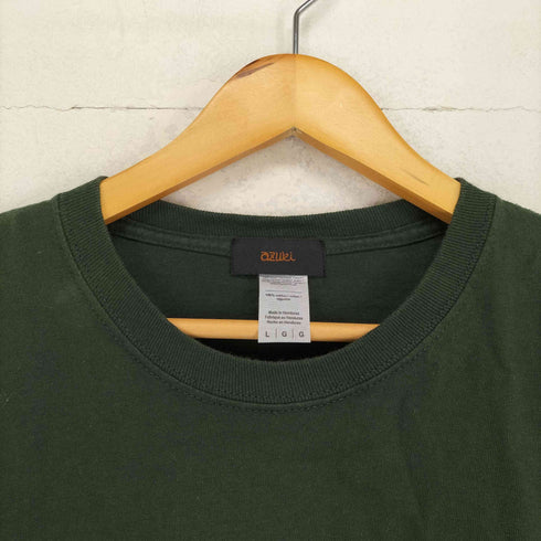 azuki 袖刺繍デザインL/S TEE メンズ JPN:L