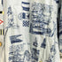 90-00s KEELER BAY 国旗 ヨット 灯台 総柄 半袖シャツ メンズ import:XL