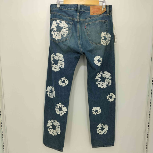 DENIM TEARS The Cotton Wreath Jean Light Wash 501 ボタンフライデニム メンズ W33 L32