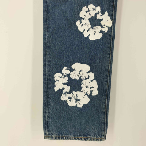 DENIM TEARS The Cotton Wreath Jean Light Wash 501 ボタンフライデニム メンズ W33 L32