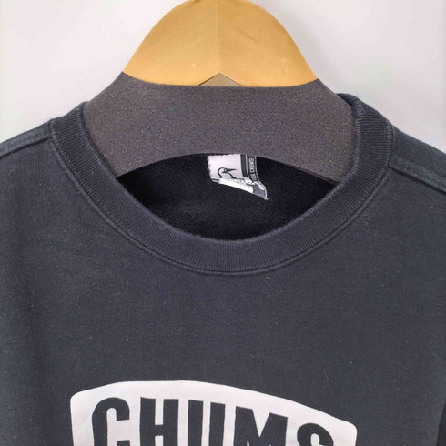 チャムス CHUMS S/S LOGO CREW TOP メンズ JPN:M
