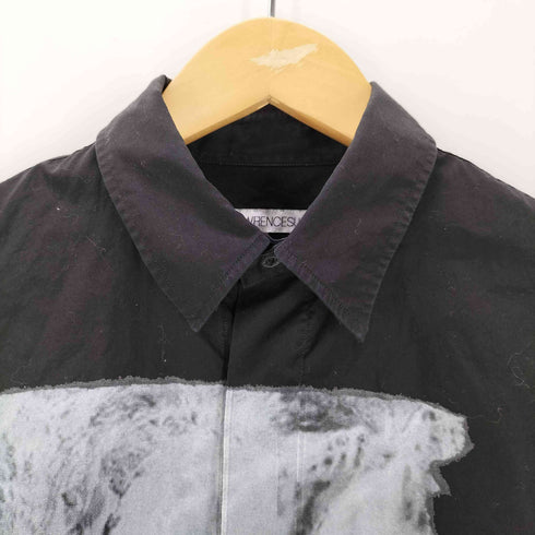 ジョンローレンスサリバン JOHN LAWRENCE SULLIVAN OVERSIZED PRINT SHIRT メンズ JPN:44