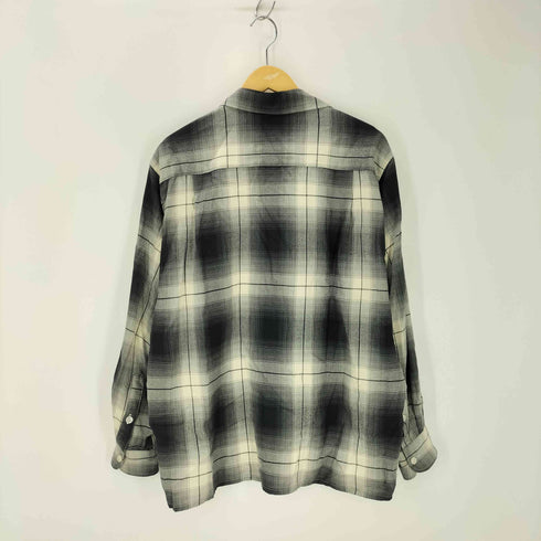 ワコマリア WACKO MARIA Ombre CHECK OPENCOLLAR SHIRT メンズ JPN:M