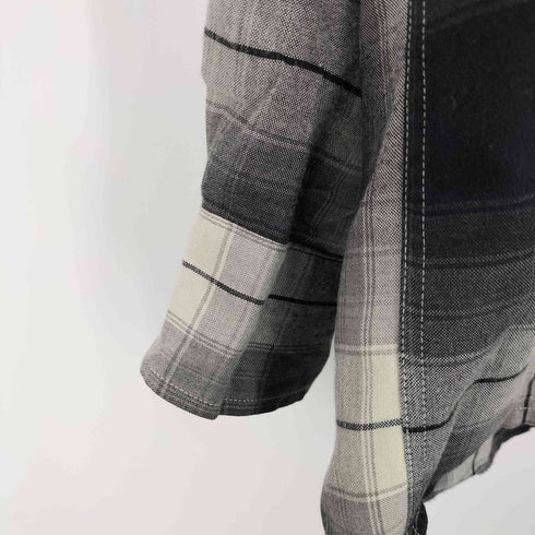 ワコマリア WACKO MARIA Ombre CHECK OPENCOLLAR SHIRT メンズ JPN:M