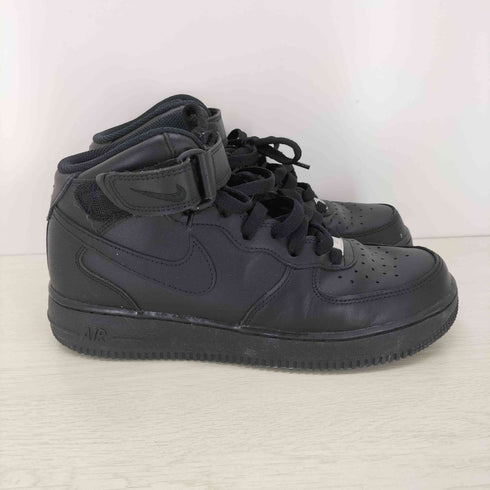 ナイキ NIKE Air Force 1 Mid Black/Black メンズ JPN:26