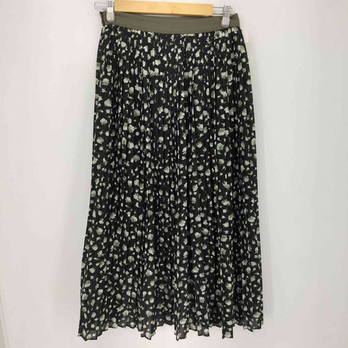 クラネ CLANE 16AW ドロップフラワープリーツレイヤードスカート レディース JPN:2