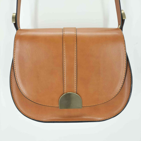 ザラ ZARA TRAFALUC レザーショルダーバッグ レディース